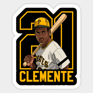 Clemente 21 Sticker